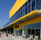 U.S. Aluminum Flush Front Storefront System.